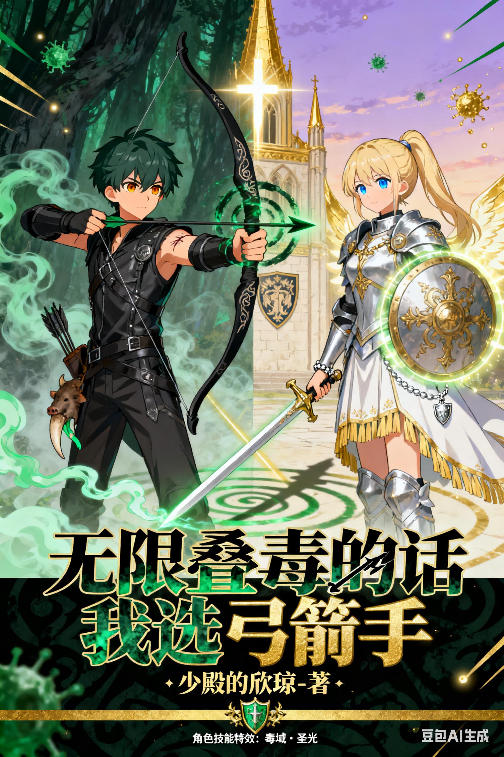 无限叠毒的话我选弓箭手