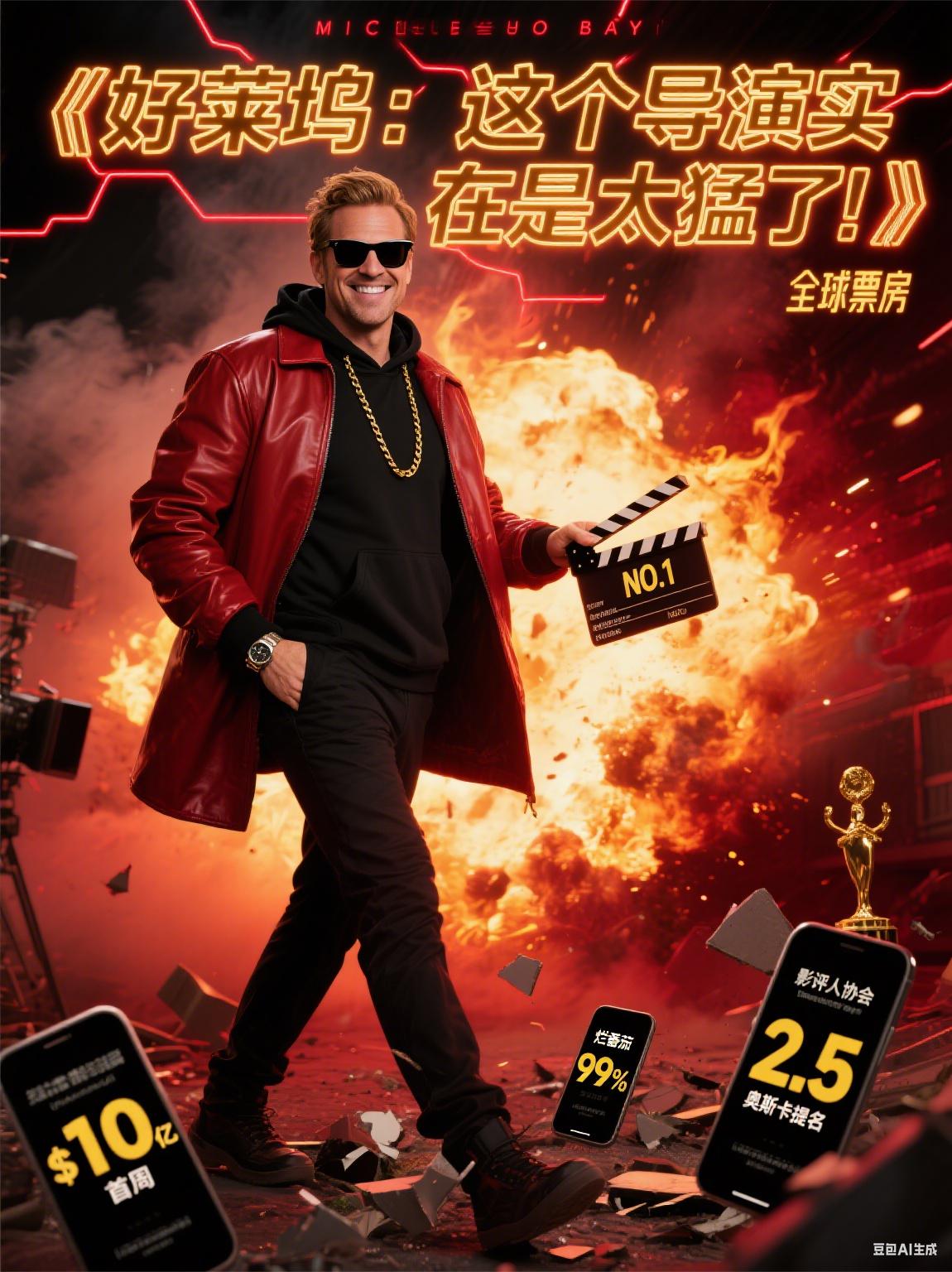 好莱坞：这个导演实在是太猛了！